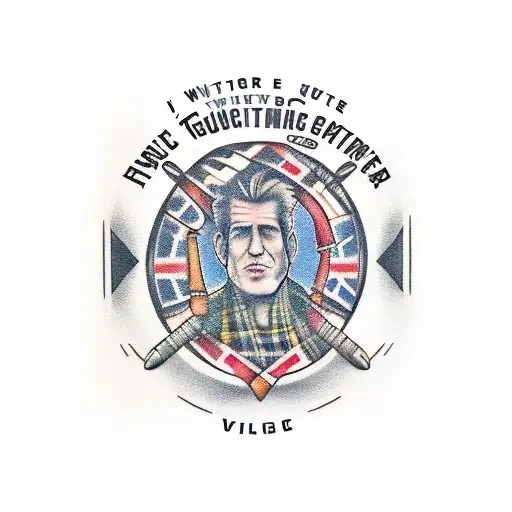 I like guitar, whisky, Scotland, cooking and travel, similar to Anthony Bourdain. tattoo design idea