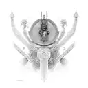 Gladiator sin ningún un front LG the coliseum whats 2 swords tattoo design idea