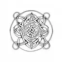 Celtic Knot tattoo design idea