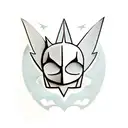 logo batman  tattoo design idea