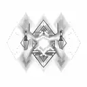 A binary code representation of a Bible verse tattoo design idea