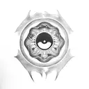 itachi sharingan and it's raven tattoo design idea