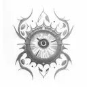 itachi sharingan  tattoo design idea