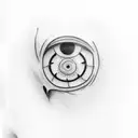 itachi sharingan  tattoo design idea