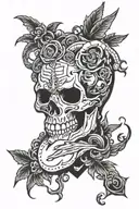 Collage Five Finger Death Punch Volbeat Stone Sour  tattoo design idea