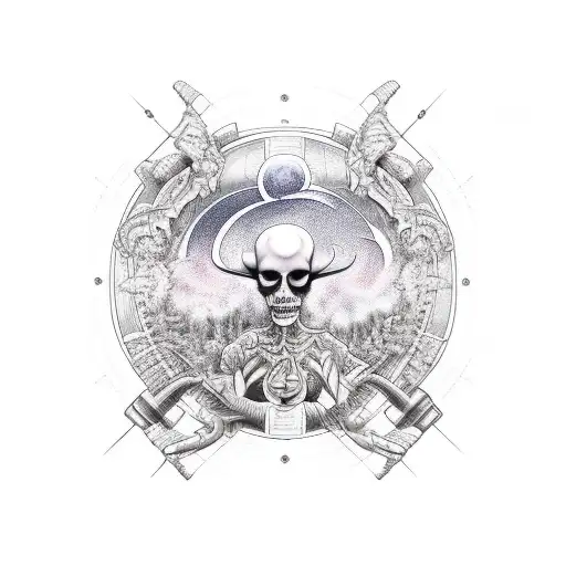 dreamer with future ahead tattoo design idea