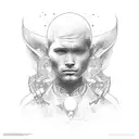 dreamer with future ahead tattoo design idea