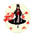 Geisha tattoo design idea