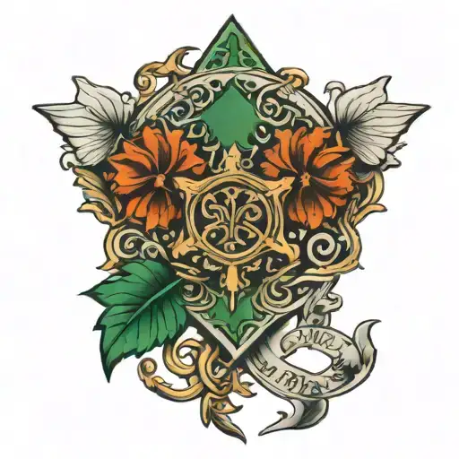 1916 rising Ireland tattoo design idea