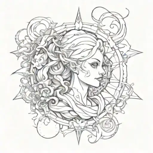 arcane jink tattoo tattoo design idea