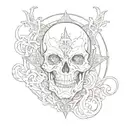 arcane jink tattoo tattoo design idea