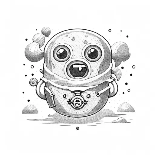 peppermint butler adventure time tattoo design idea