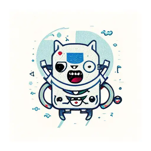 peppermint butler adventure time tattoo design idea