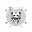 peppermint butler adventure time tattoo design idea