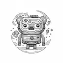 peppermint butler adventure time tattoo design idea