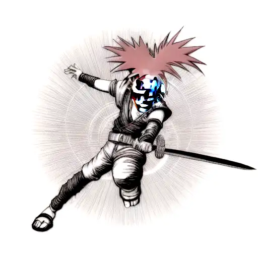 ultra instint naruto tattoo design idea