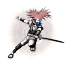 ultra instint naruto tattoo design idea