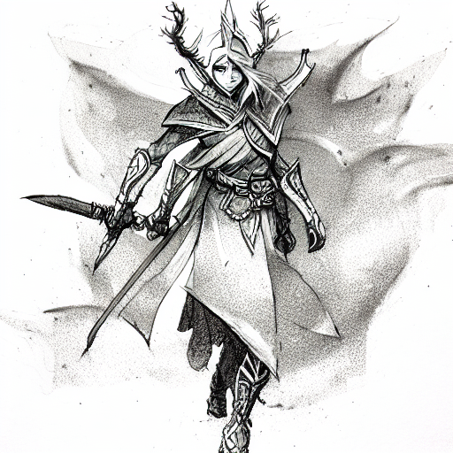 DnD tattoo design idea