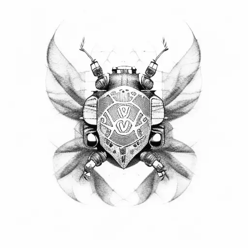 VW bug tattoo design idea