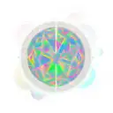 A circle that is split into 4 different sections. Top left is pokemon, top right is hufflepuff, bottom right is starwars tattoo design idea