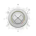 A circle that is split into 4 different sections. Top left is pokemon, top right is hufflepuff, bottom right is starwars tattoo design idea