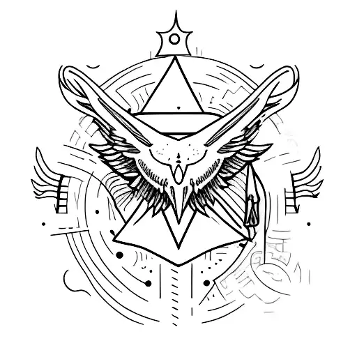 supernatural  tattoo design idea