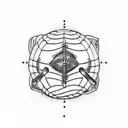 a bible and a baseball tattoo design idea