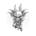 Goblin thief tattoo design idea