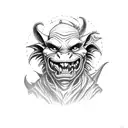 Goblin thief tattoo design idea