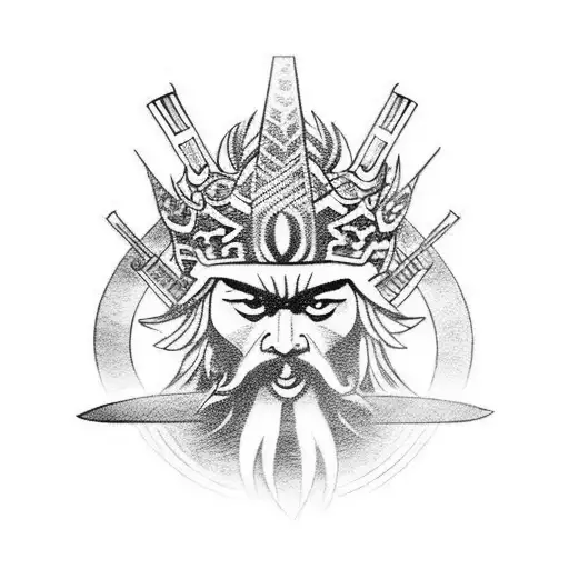 miyamoto musashi  tattoo design idea