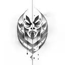 kratos tattoo design idea