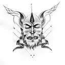 kratos tattoo design idea