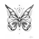 butterfly effect tattoo design idea