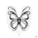 butterfly effect tattoo design idea
