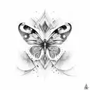 butterfly effect tattoo design idea