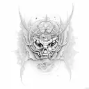 tool band tattoo design idea