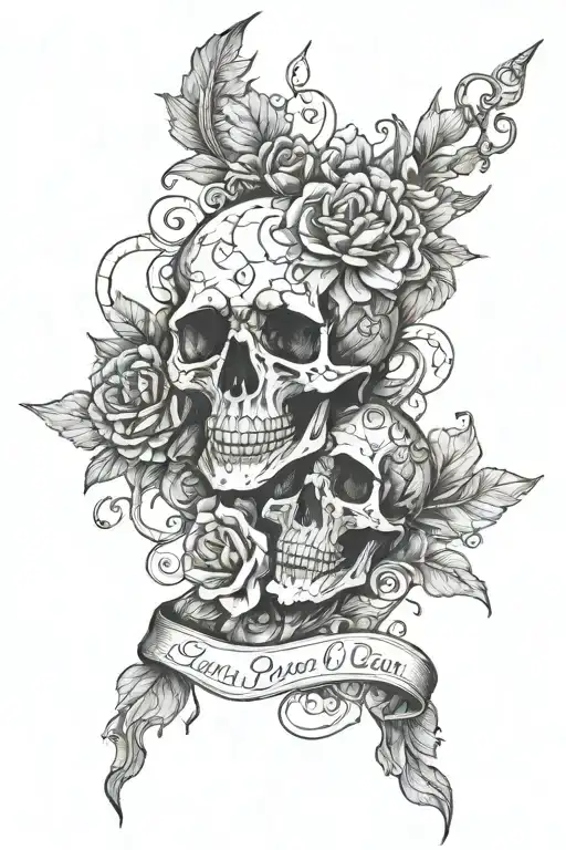 even dead I will come back to you hermosa tattoo design idea