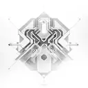 circuitry tattoo design idea