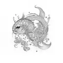 melissa name tattoo design idea