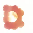 full moon simple tattoo design idea