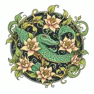 swamp tattoo design idea