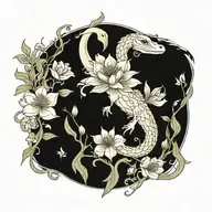 swamp tattoo design idea