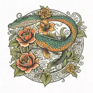 swamp tattoo design idea
