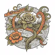 swamp tattoo design idea