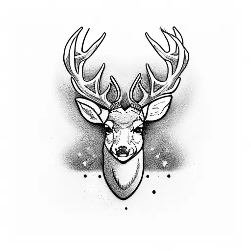 deer hunting, smoking Marlboro cigarettes, drinking Budweiser, playing baseball tattoo design idea