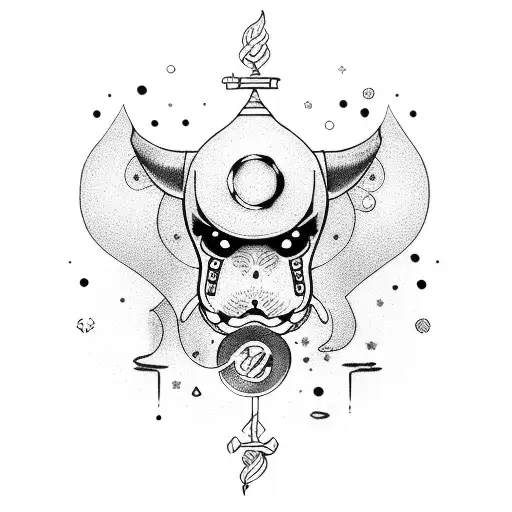 Sailor moo tattoo design idea