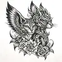 best friends and ultras  tattoo design idea