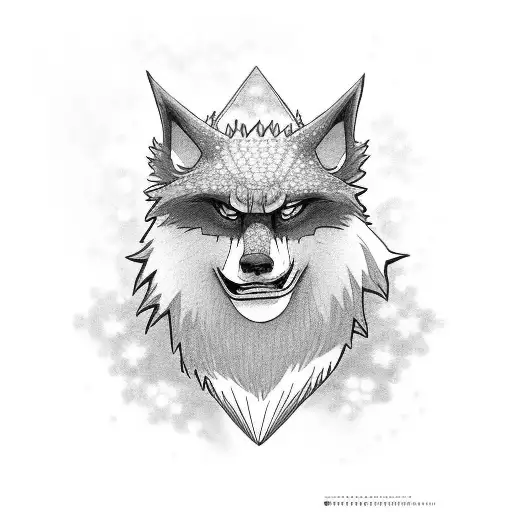 princess mononoke tattoo design idea