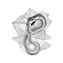 transformation snake tattoo design idea