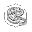 transformation snake tattoo design idea